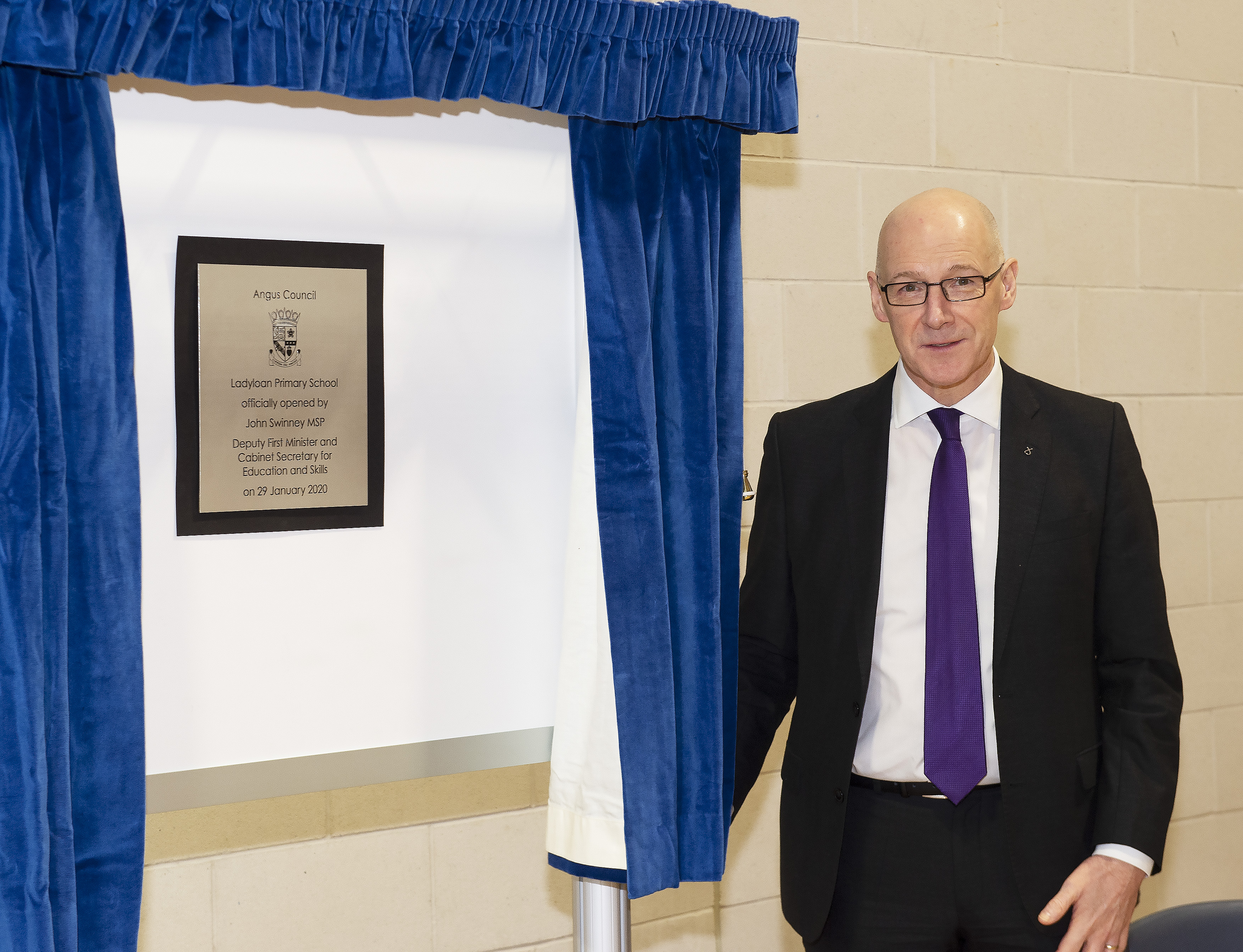 New Angus schools officially opened by Deputy First Minister John Swinney