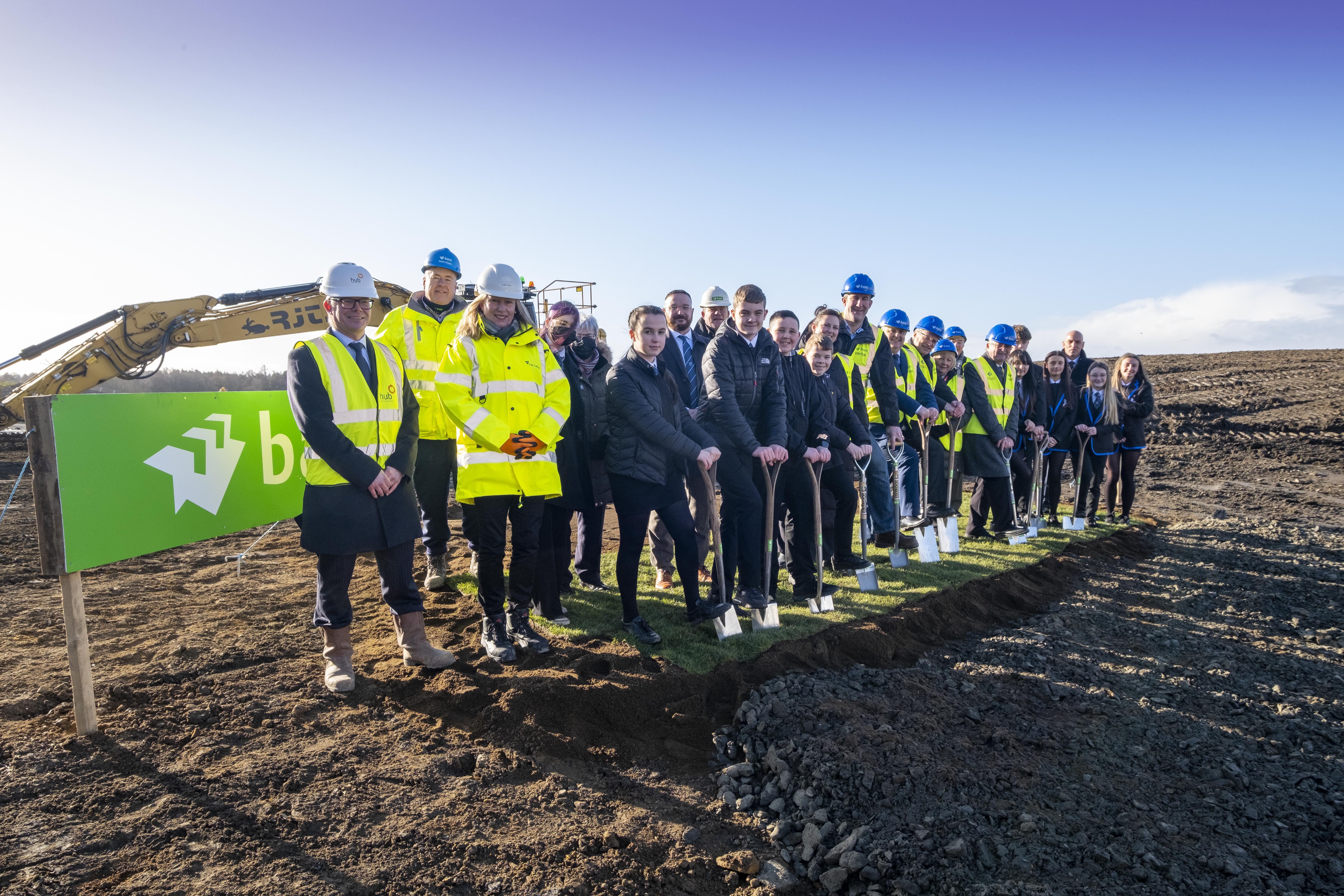 DUNFERMLINE LEARNING CAMPUS BREAKS GROUND