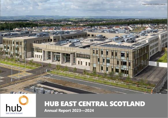 hub annual report 24 cover