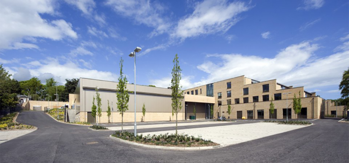 a new building